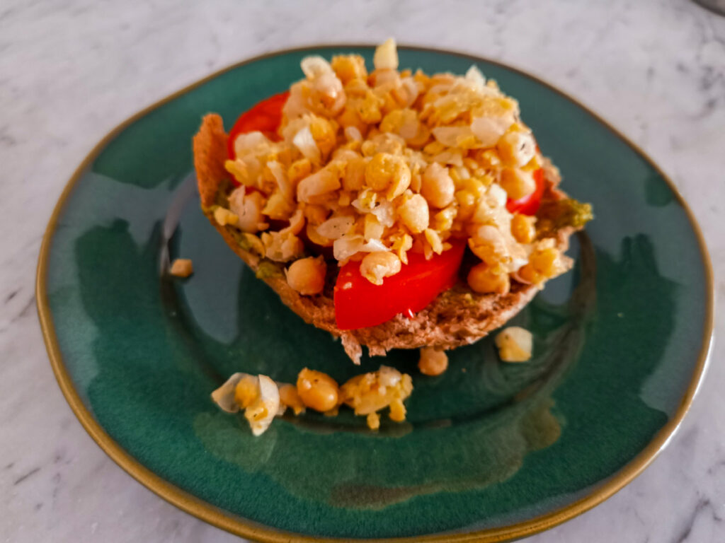 Italian vegan sandwich