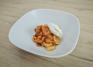 norma pasta with orecchiette