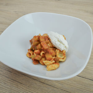 norma pasta with orecchiette