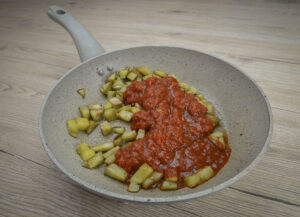 norma pasta with orecchiette