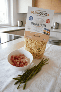 spring pasta with asparagus
